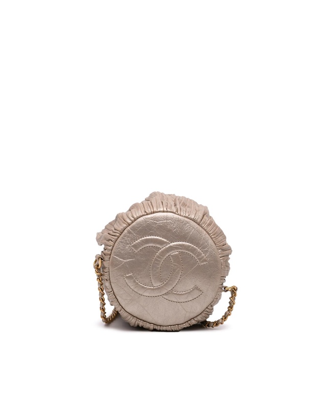 Pre-Loved by Azura Reborn - Pre-Loved chanel Pleated Leather Backpack Chain Detail