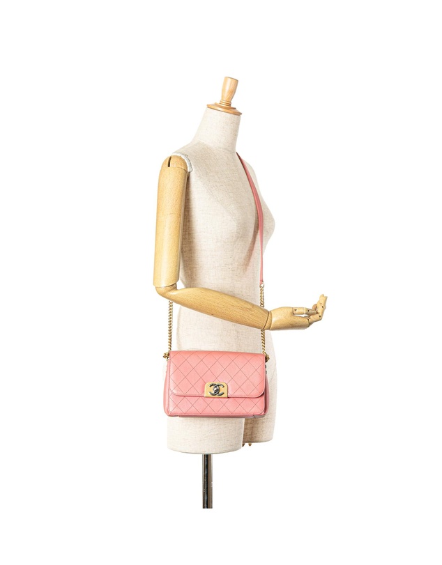 Pre-Loved by Azura Reborn - Pre-Loved chanel Quilted Leather Flap Shoulder Bag with Chain Strap