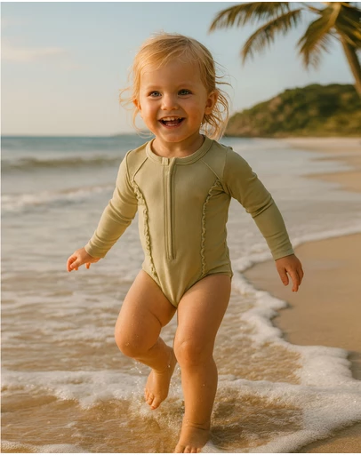OOVY - Eco Fern Sunsuit