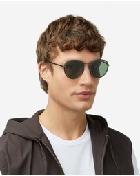 Hawkers Co - HAWKERS Ceres - Polarized Green Metal Alligator Sunglasses for Men and Women
