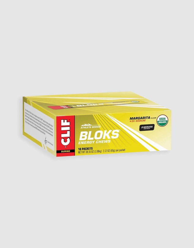 CLIF - Margarita Bloks Energy Chews - 18x60g