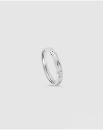 Ichu - Personalised Letter A Ring