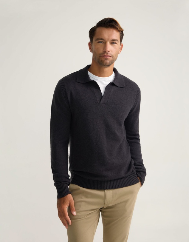 Oxford - Rocco Polo Collar Wool Knit