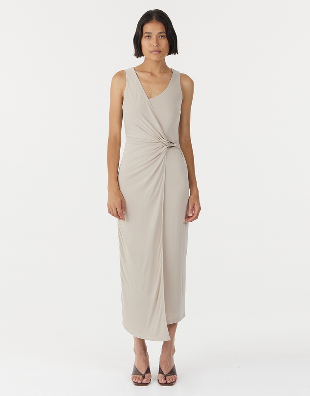 Third Form - Stirling Twist Cross Over Midi Dress