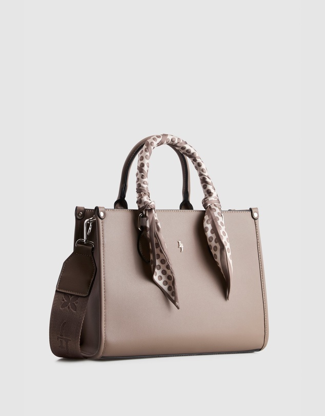 Laura Jones - Small Tote Bag With Scarf