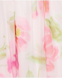 Petal & Pup - Chantel Off Shoulder Maxi Dress - Pink Garden Floral