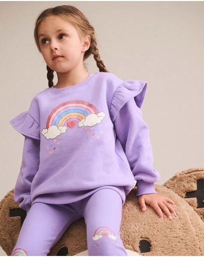 Huxbaby - Magical Rainbow Sweatshirt - Babies-Teens