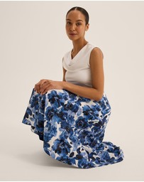 Review - Elizabeth Floral Midi Skirt