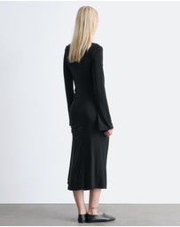& Other Stories - Gathered Midi Dress