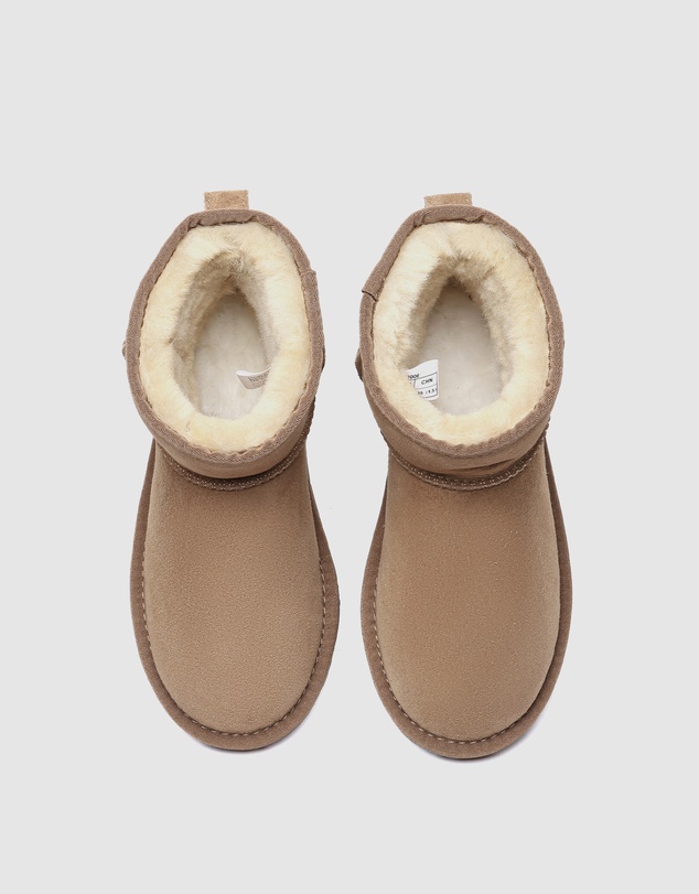 EVERAU - EverAU Ugg Mini Classic Double Faced Sheepskin Upper UGG Boots