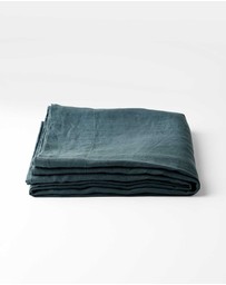 Aura Home - Emile Linen Flat Sheet
