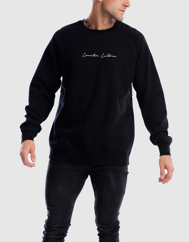 Counter Culture - Autograph Embroidery Crewneck