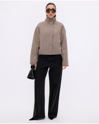 Minima Esenciales - Mid Rise Wide Leg Jeans