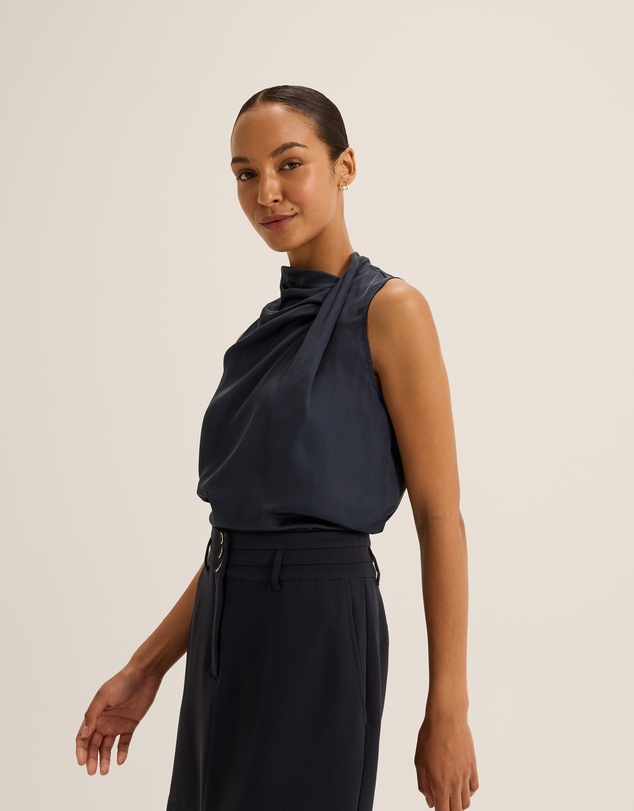 Review - Maeve Twist Neck Blouse