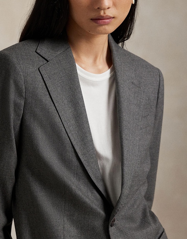 Polo Ralph Lauren - Single-Breasted Wool-Blend Blazer - The ICONIC Exclusive