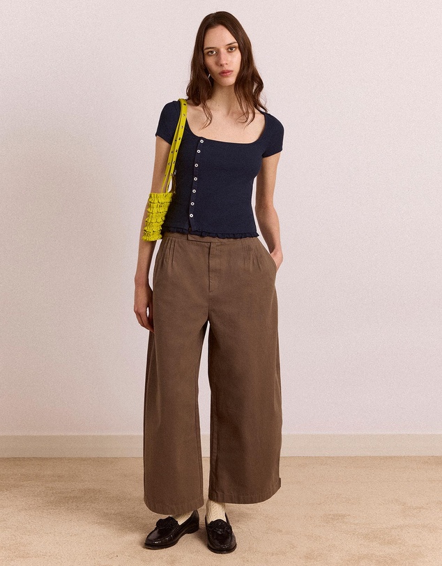 Damson Madder - Posie Short Sleeve Top