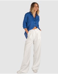 CAMIXA - IRIS Linen Shirt