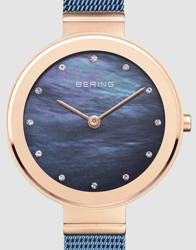 Bering - Classic 28mm Blue Watch