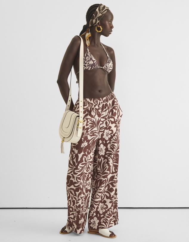 Zerafima - The Oasis Linen Wide Leg Pant