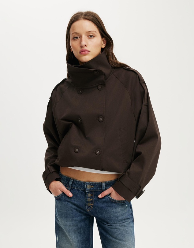 Cotton On - Porter Cropped Trench