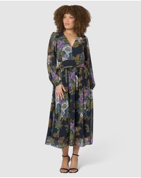 Pink Dusk by Curve Project - Higher Love Midi Dress