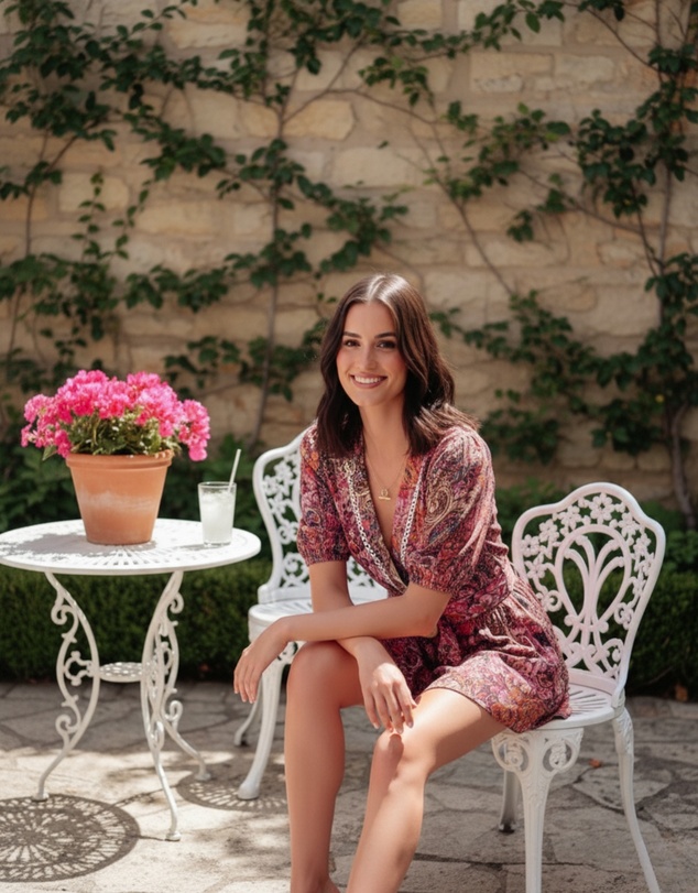 Esther & Co - Belvia Playsuit - Autumn Paisley