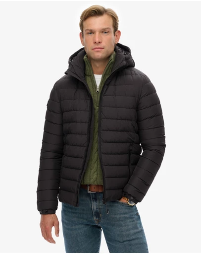 Superdry - Hooded Fuji Padded Slim Fit Jacket