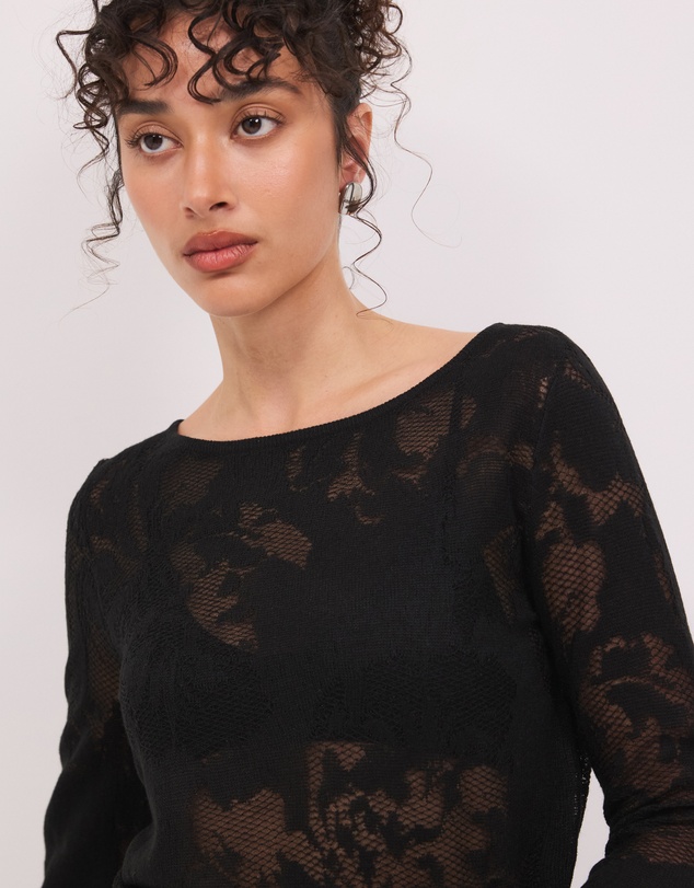 Calli - Jasmina Floral LS Knit Top