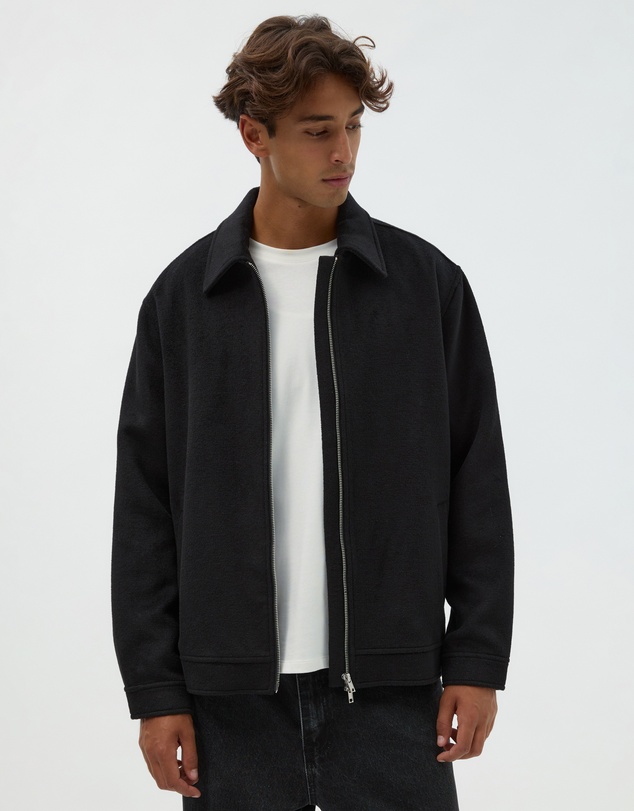 AERE - Wool Double Zip Jacket