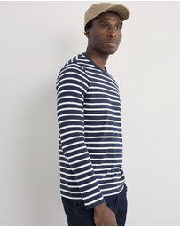 Seasalt - Seasalt Cornwall Navy Sailor Shirt