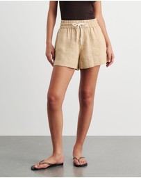 Jag - Gigi Linen Pull On Short