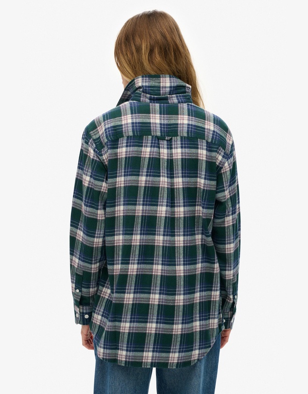 Superdry - Check Flannel Boyfriend Shirt