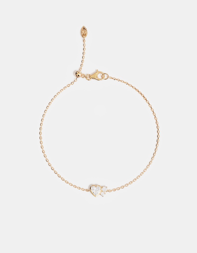 By Charlotte - Dream Lover Heart Bracelet