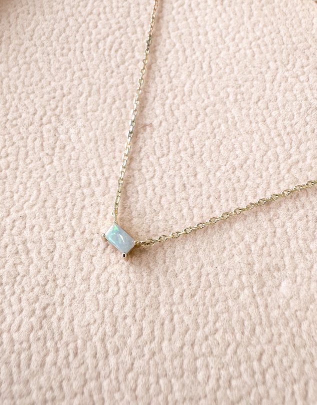 Luna Rae - Solid Gold - Estella Necklace