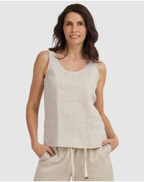 CAMIXA - Tanya Tank Linen Top