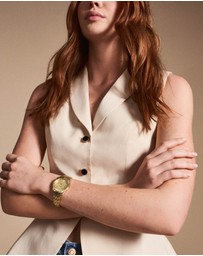 Fossil - Scarlette Gold Tone Analogue Watch