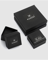 Kuzzoi - ICONIC EXCLUSIVE - Bracelet Male Synthetic Pearl 925 Sterling Silver