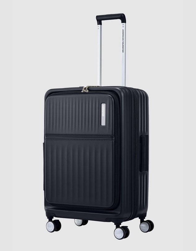 American Tourister - Tranto Check-In Medium 68Cm Suitcase Expandable Book & Centre Opening