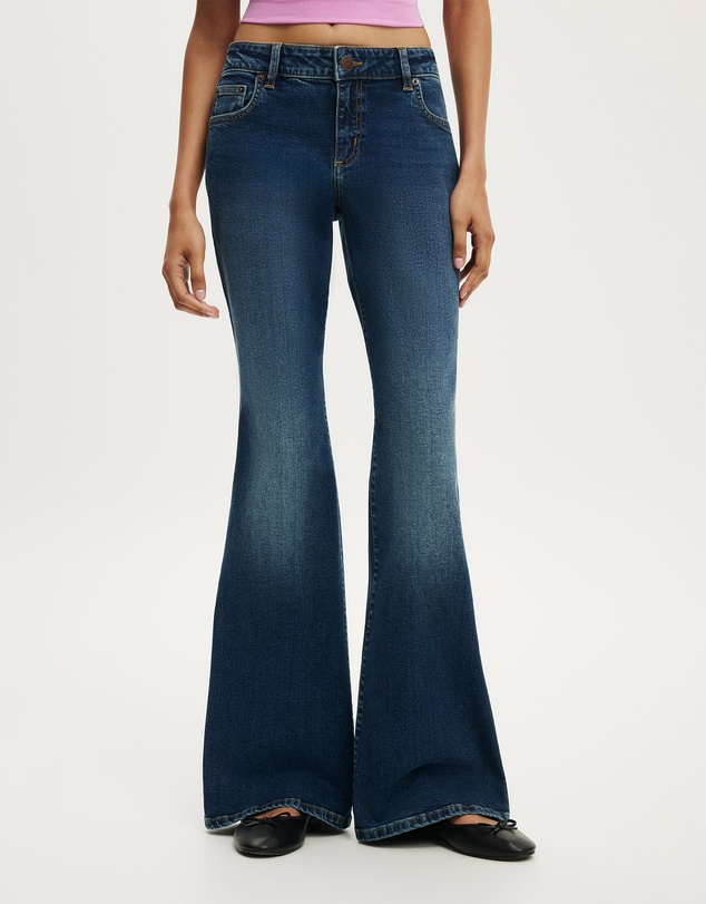 Cotton On - Petite Mid Rise Bootcut Jean