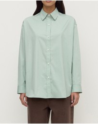 Assembly Label - Marigold Poplin Long Sleeve Shirt