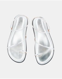Ancient Greek Sandals - Kansiz Footbed Sandals