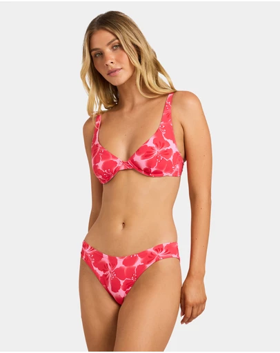Billabong - Womens Tropic Babe Ruby Bikini Top