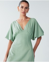 ST MRLO - Palm Midi Dress