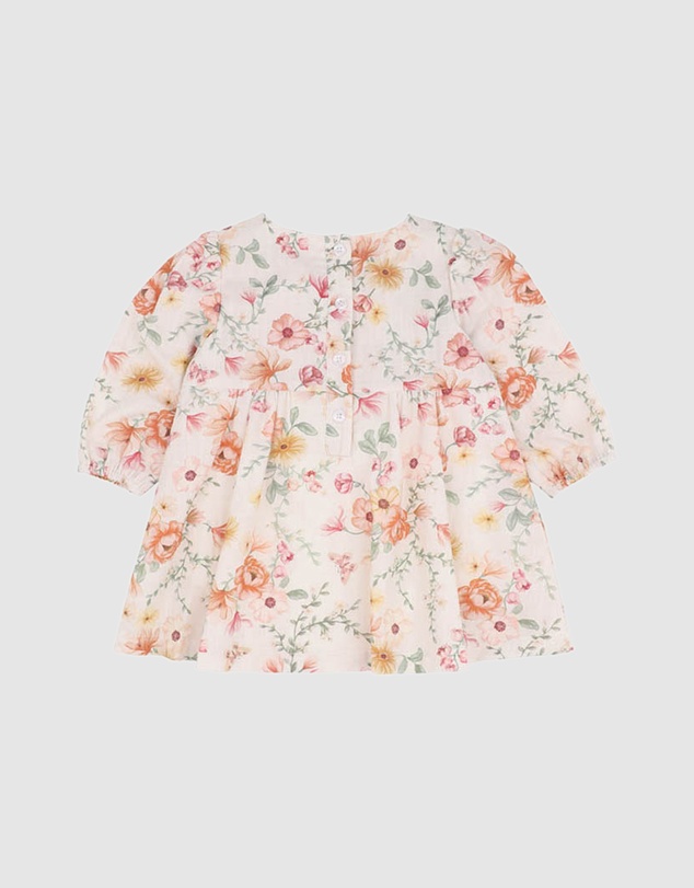 Bebe by Minihaha - Emmy Organic Overlay Dress - Babies