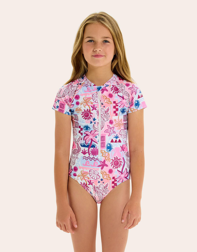Seafolly - Positano Paddlesuit - Teens