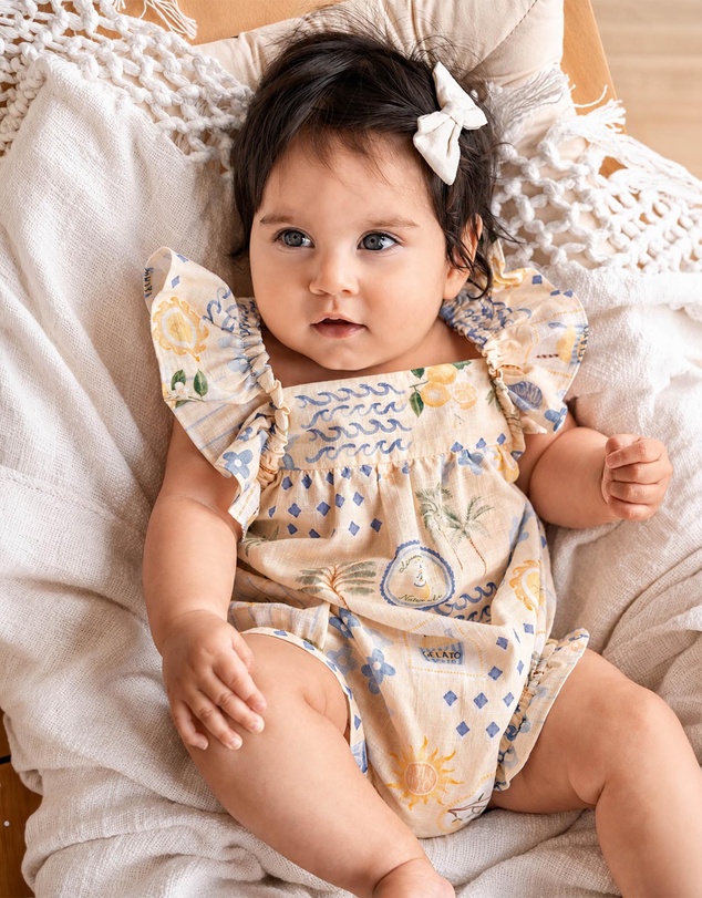 Fox & Finch - Piccolina Frill Bodysuit - Babies