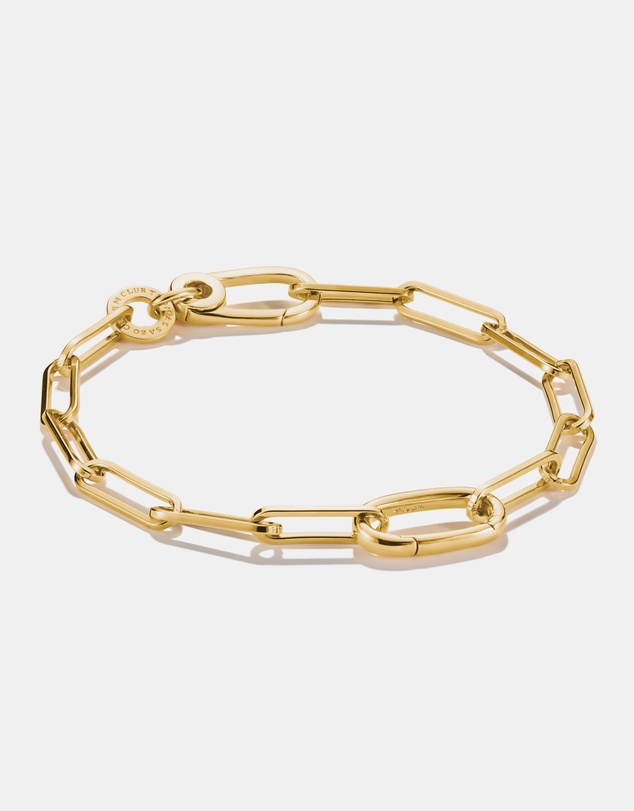 THOMAS SABO - THOMAS SABO Connect Charm bracelet Paperclip Gold
