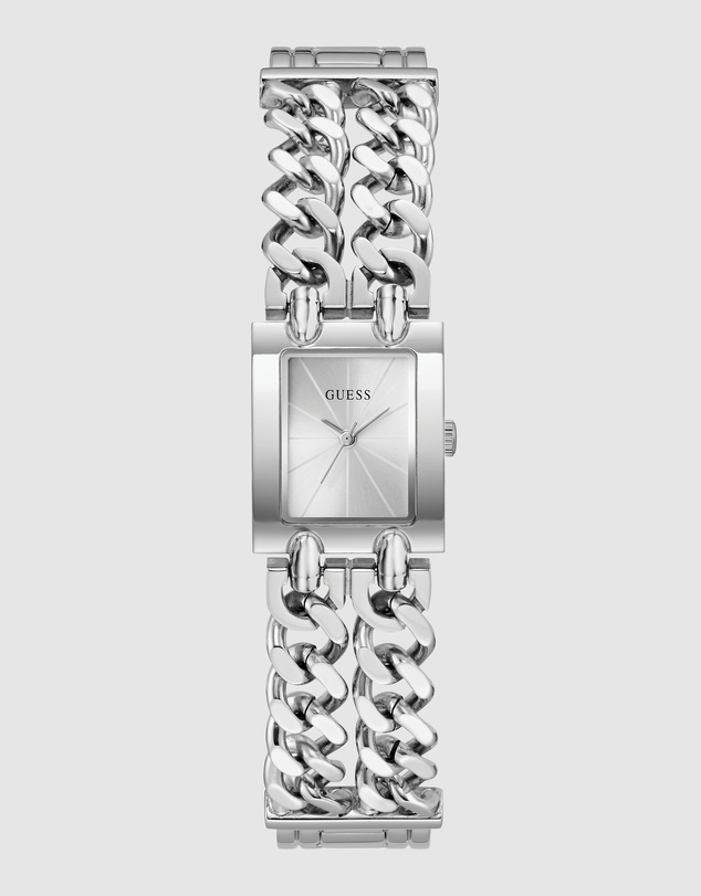 GUESS - GUESS Ladies Silver-Tone Analogue Watch