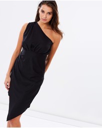 SKIVA - One Shoulder Asymmetrical Dress