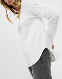 White By FTL - Leo Long Sleeve Tee